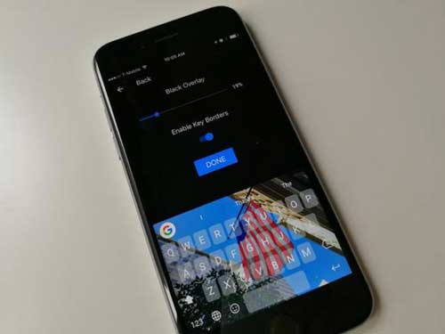 谷歌发布新版iOS Gboard虚拟键盘 可添加深色主题