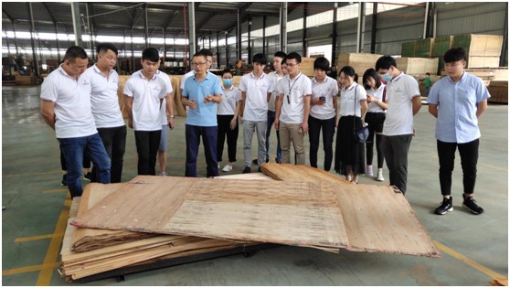 交流促发展 吉鸿组织员工前往广西生产基地学习调研